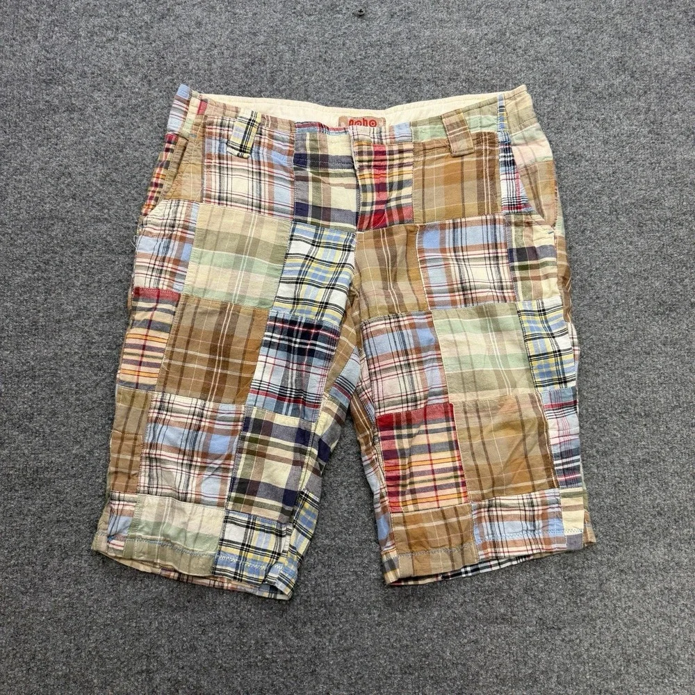 No Boundaries Women's Capri Shorts Plaid Y2K Vintage Size Juniors 7 - Picture 1 of 7